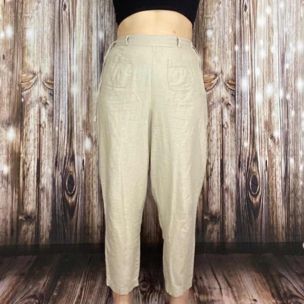 On The Verge Vintage Linen Pants